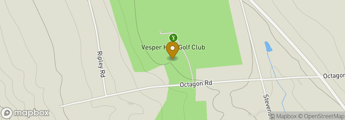Map location: Vesper Hills Golf Club