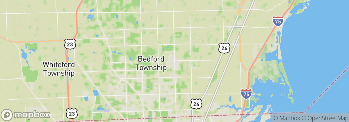 Map: Temperance, MI