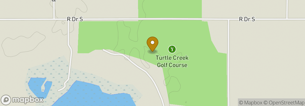 Map location: Turtle Creek Golf Course