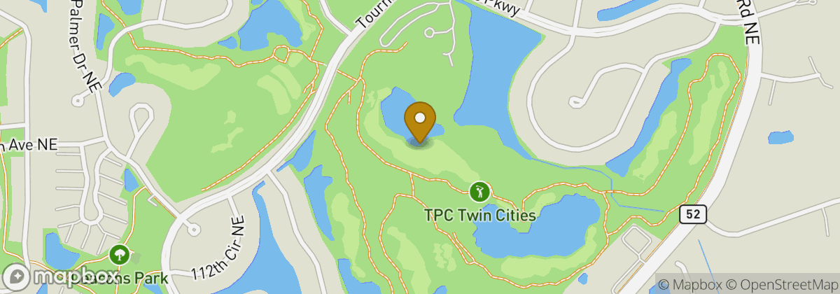 Map location: TPC Twin Cities