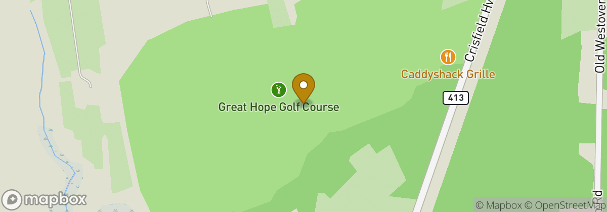 Map location: Great Hope Golf Course