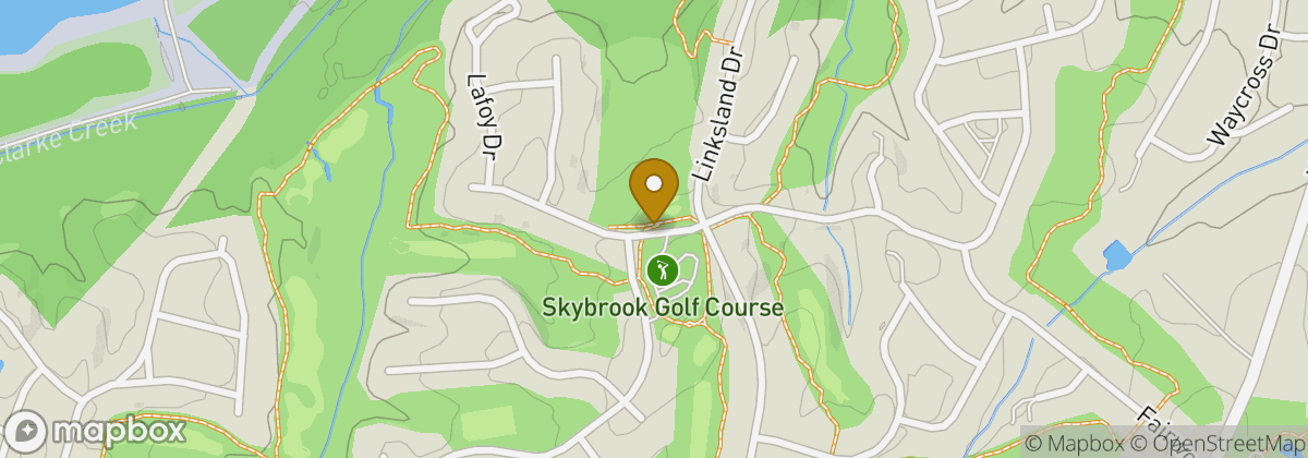 Map location: Skybrook Golf Course