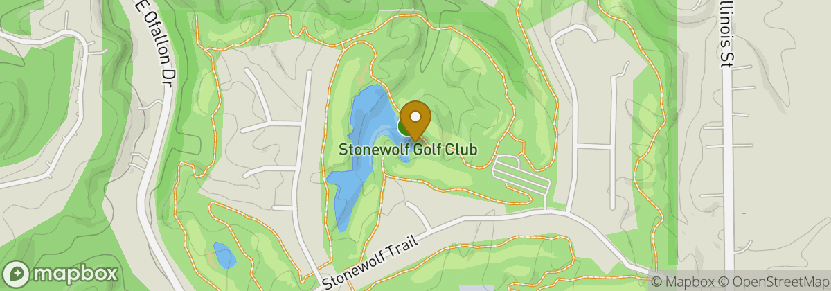 Map location: Stonewolf Golf Club