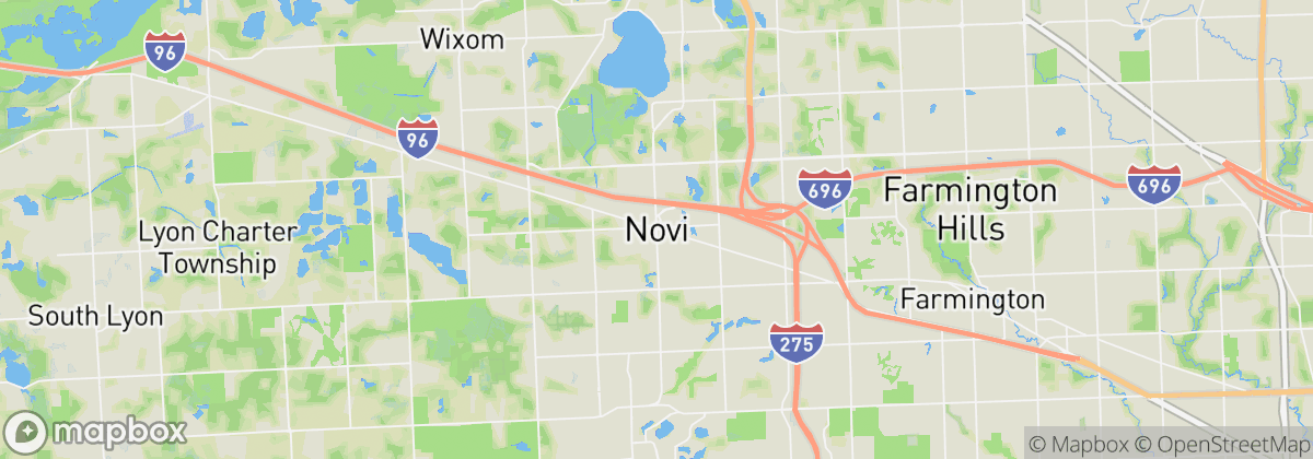 Map: Novi, MI