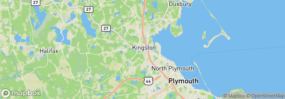 Map: Kingston, MA