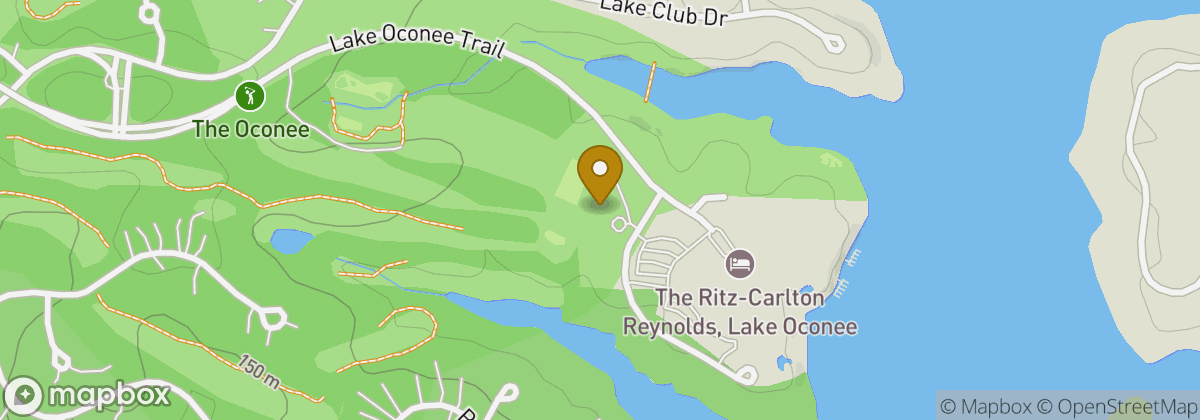 Map location: The Oconee Course at Reynolds Lake Oconee