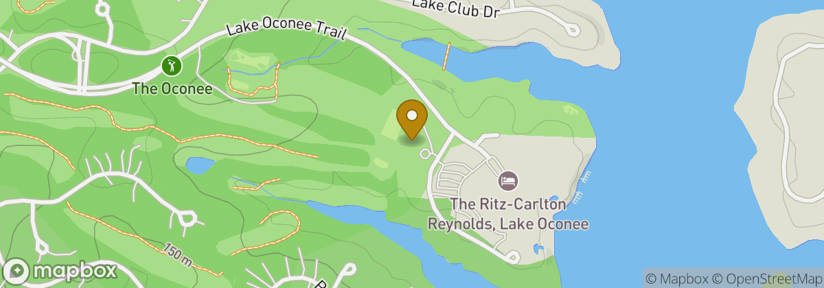 Map location: The Oconee Course at Reynolds Lake Oconee