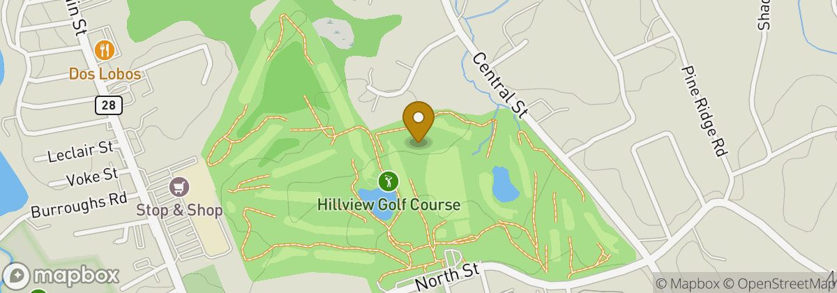 Map location: Hillview Golf Course