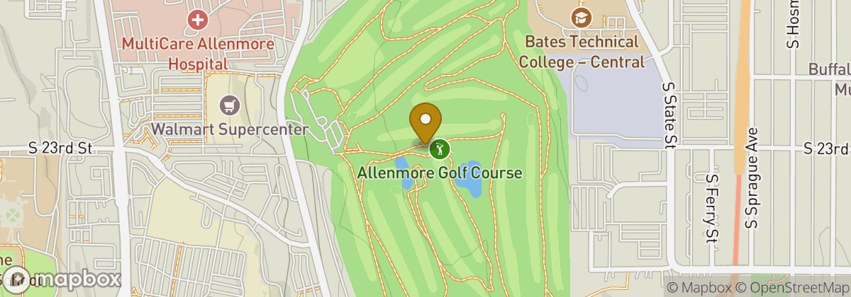 Map location: Allenmore Golf Course