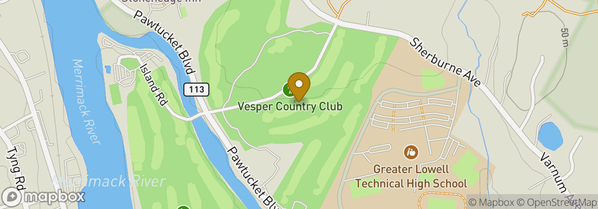 Map location: Vesper Country Club