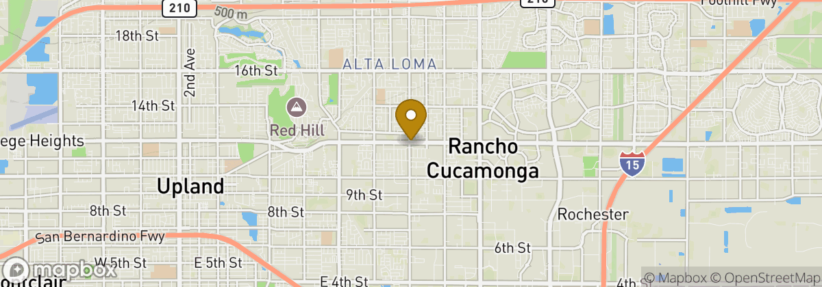 Map location: Rancho Cucamonga