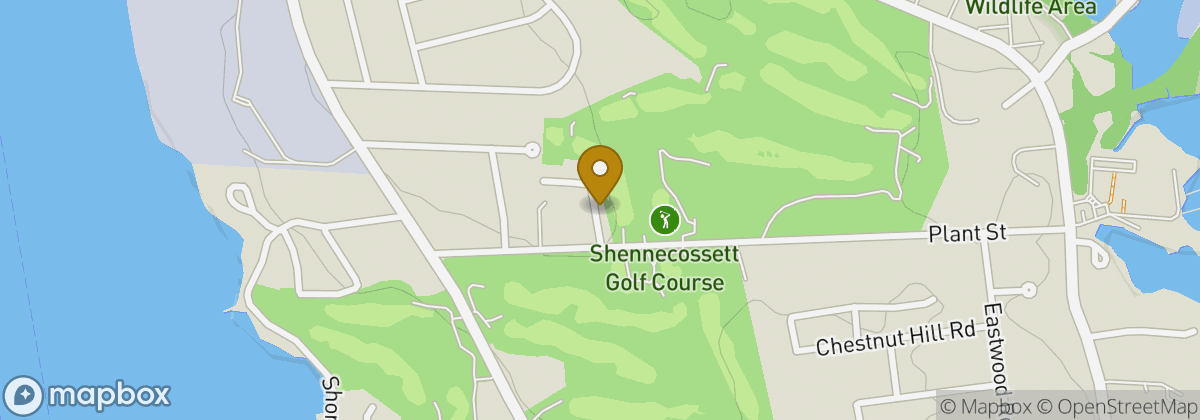 Map location: Shennecossett Golf Course