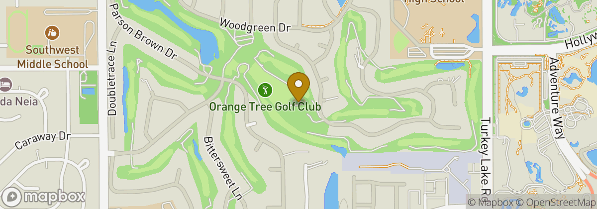 Map location: Orange Tree Golf Club
