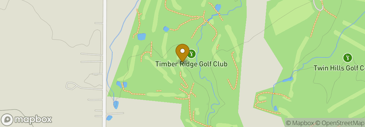 Map location: Timber Ridge Golf Club
