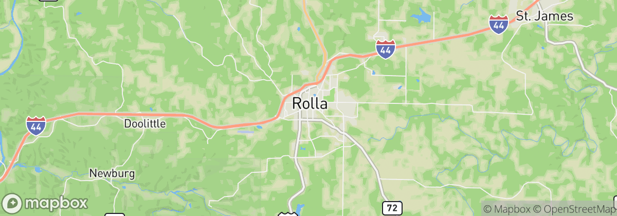 Map: Rolla, MO