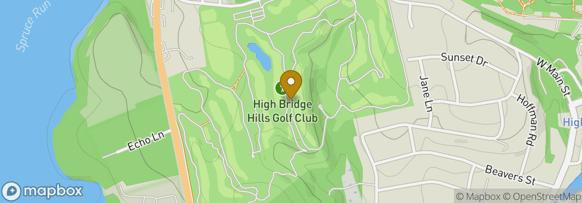 Map location: High Bridge Hills Golf Club