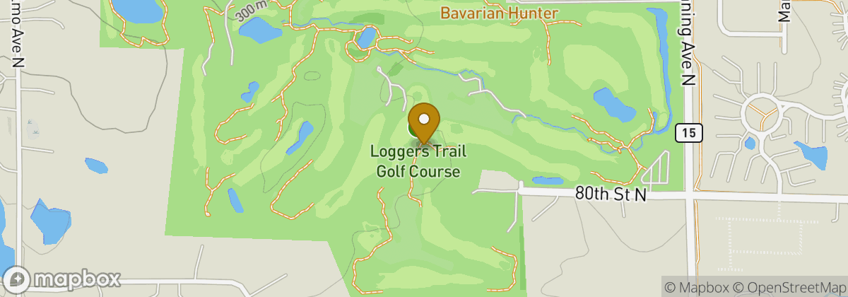 Map location: Loggers Trail Golf Course