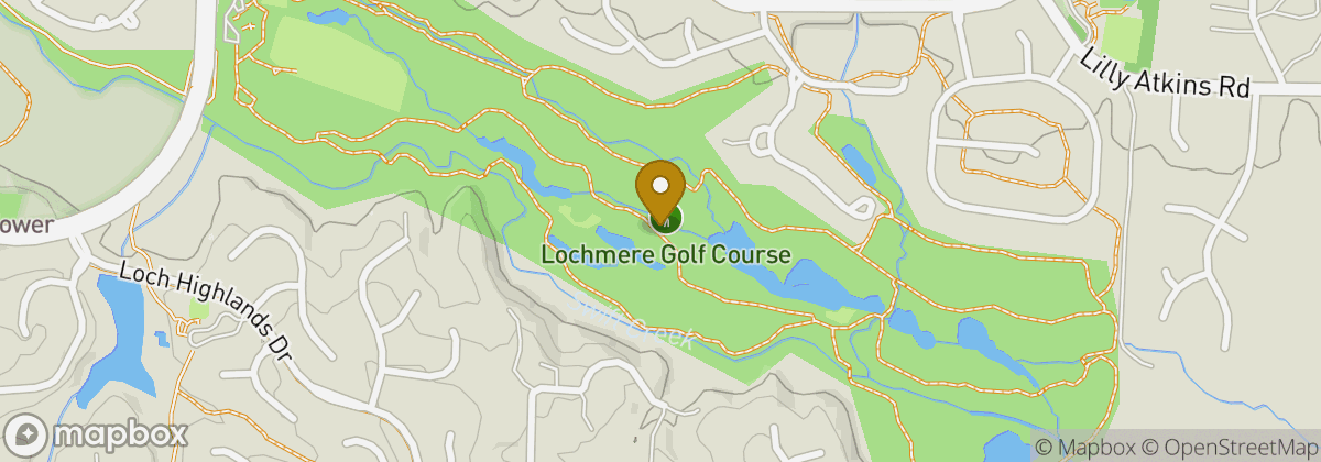 Map location: Lochmere Golf Course