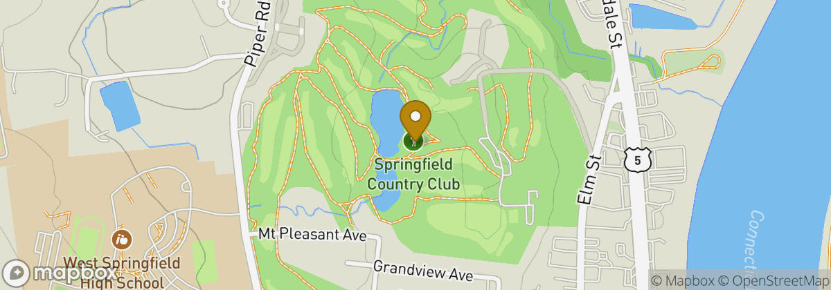 Map location: Springfield Country Club