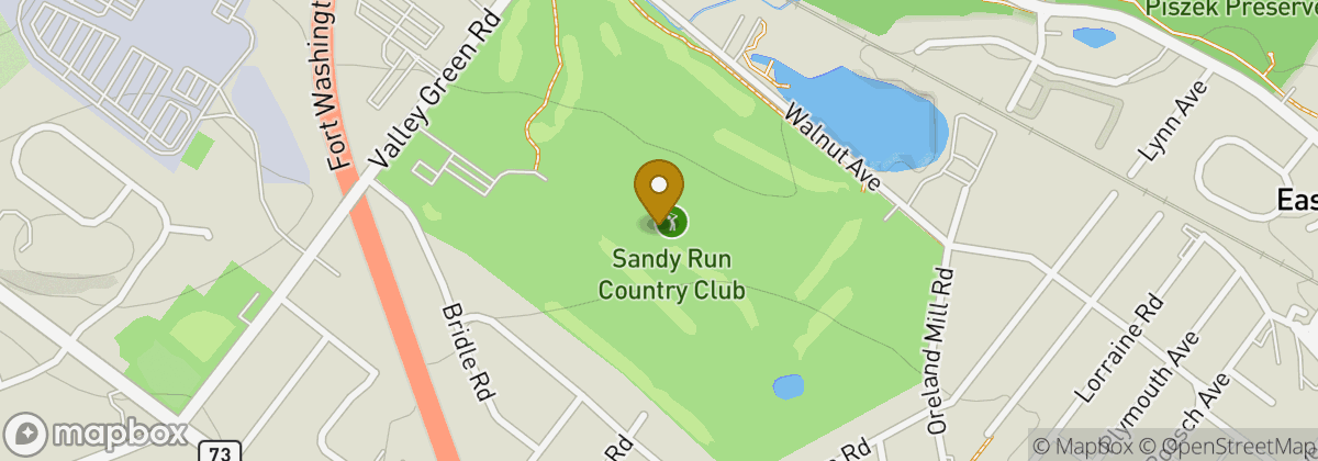 Map location: Sandy Run Country Club