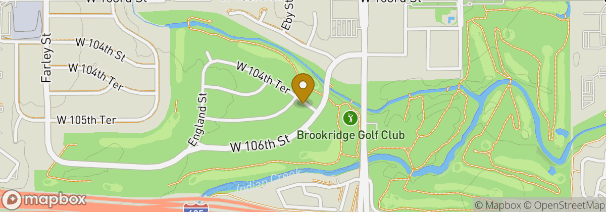 Map location: Brookridge Golf Club