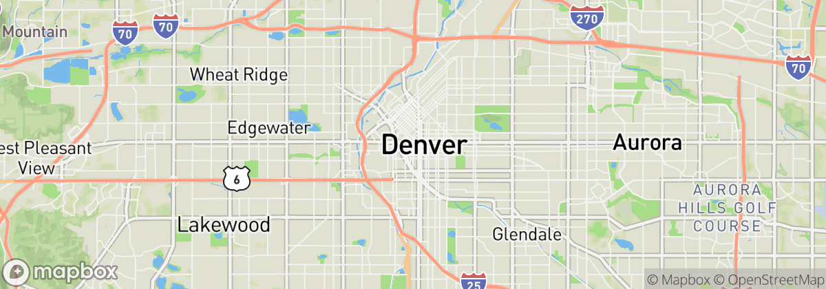 Map: Denver, CO