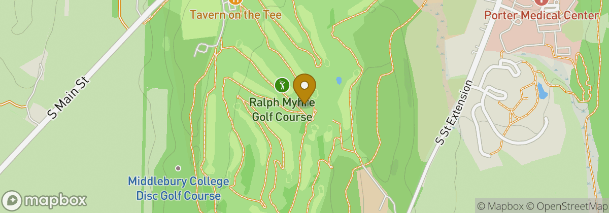 Map location: Ralph Myhre Golf Course