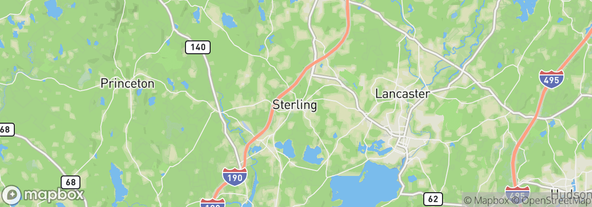 Map: Sterling, MA