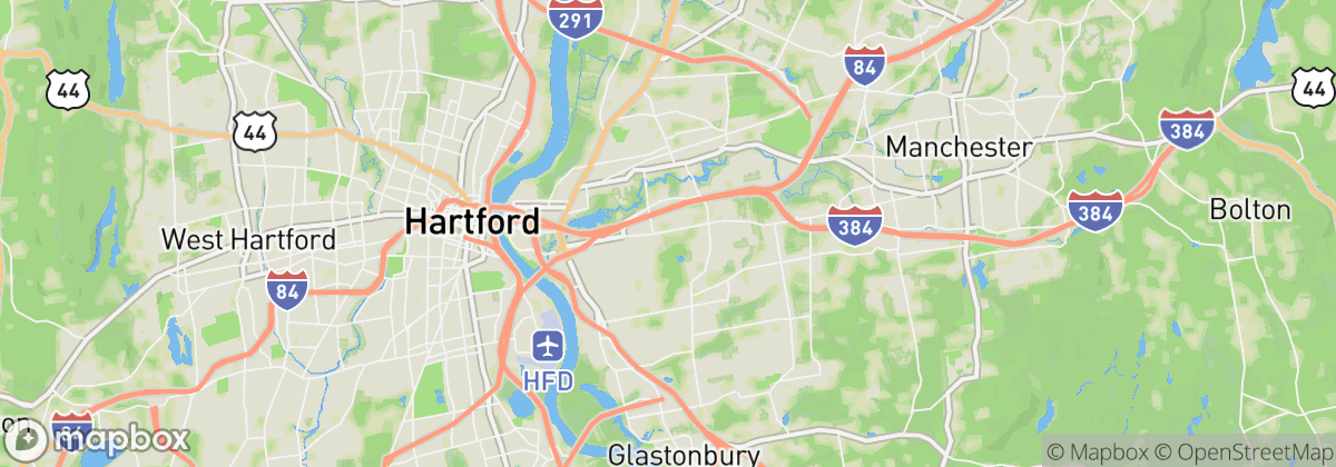 Map: East Hartford, CT