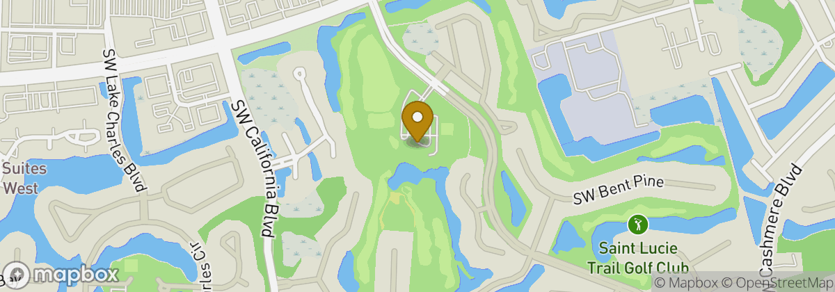 Map location: St. Lucie Trail Golf Club