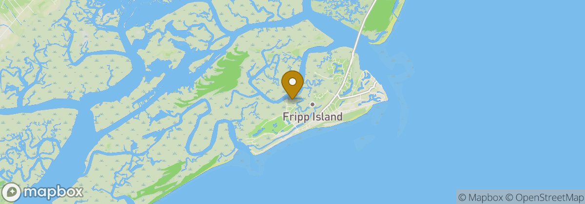 Map location: Ocean Creek Golf Course at Fripp Island Resort