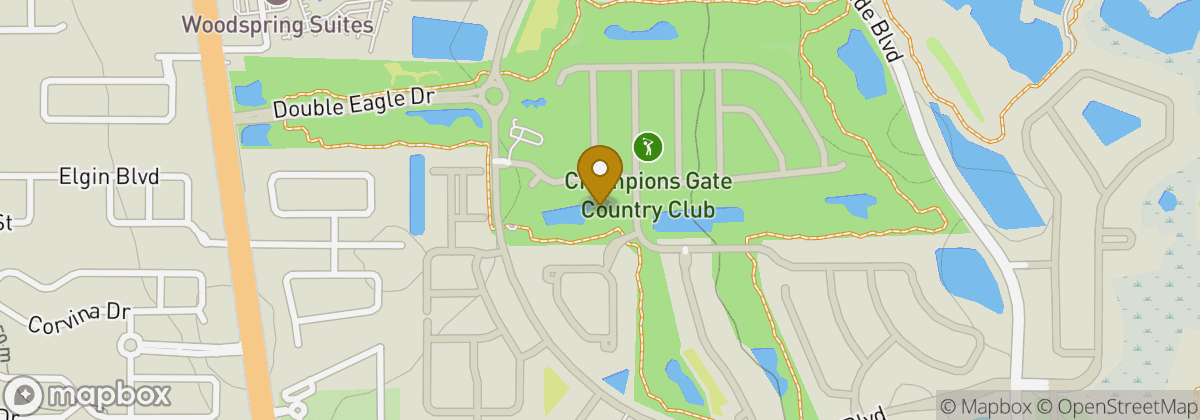 Map location: Champions Gate Country Club