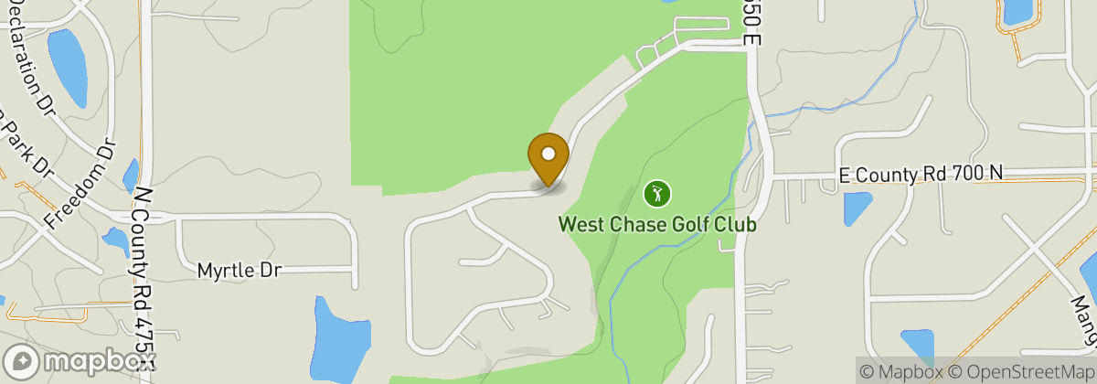Map location: West Chase Golf Club