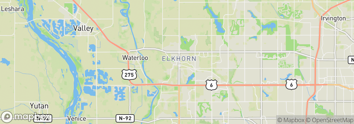 Map: Elkhorn, NE