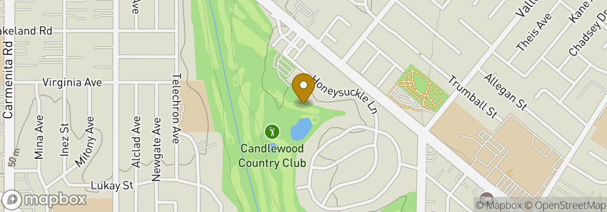 Map location: Candlewood Country Club