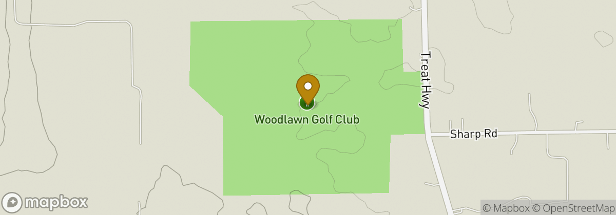 Map location: Woodlawn Golf Club