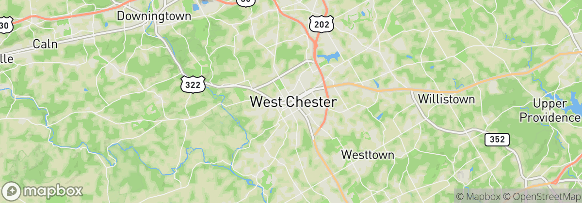Map: West Chester, PA