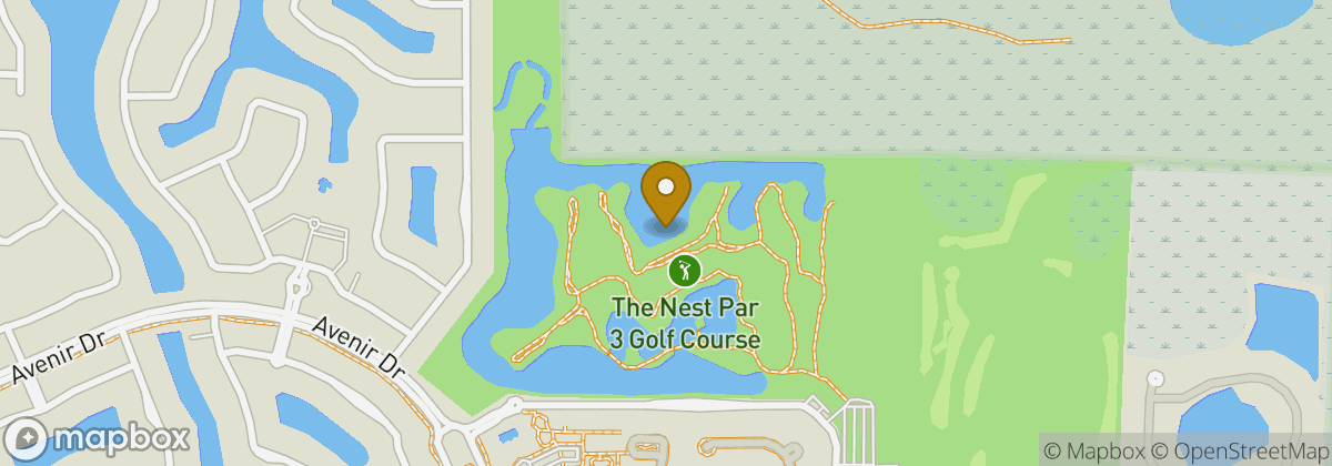 Map location: The Nest Par 3 Golf Course