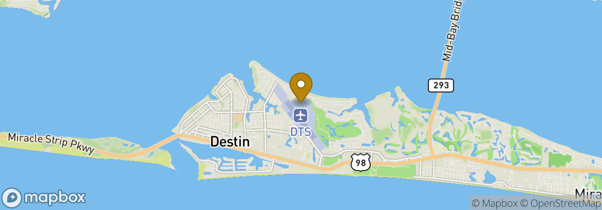 Map location: Kelly Plantation Golf Club