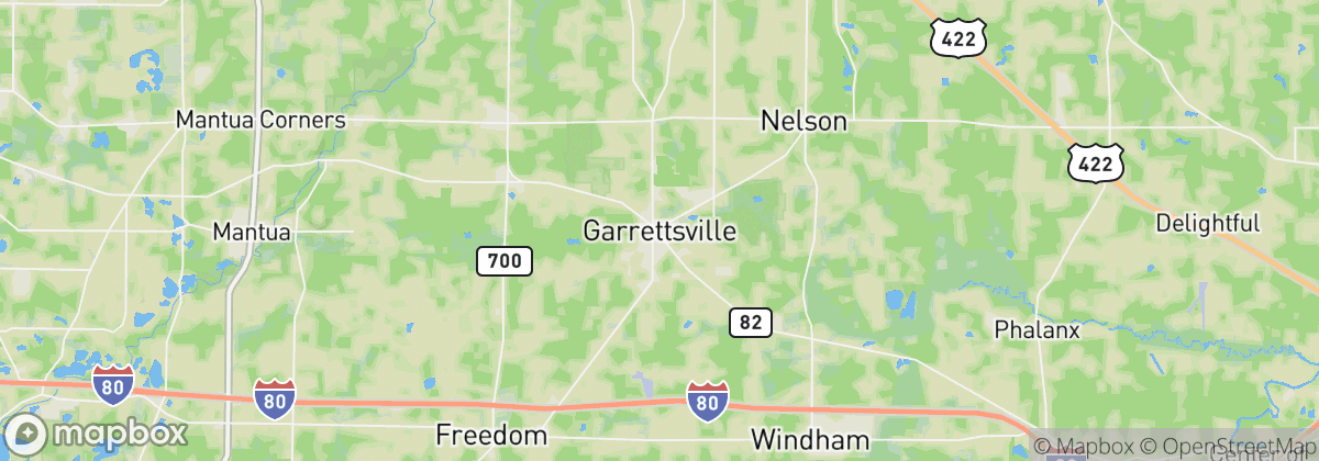 Map: Garrettsville, OH