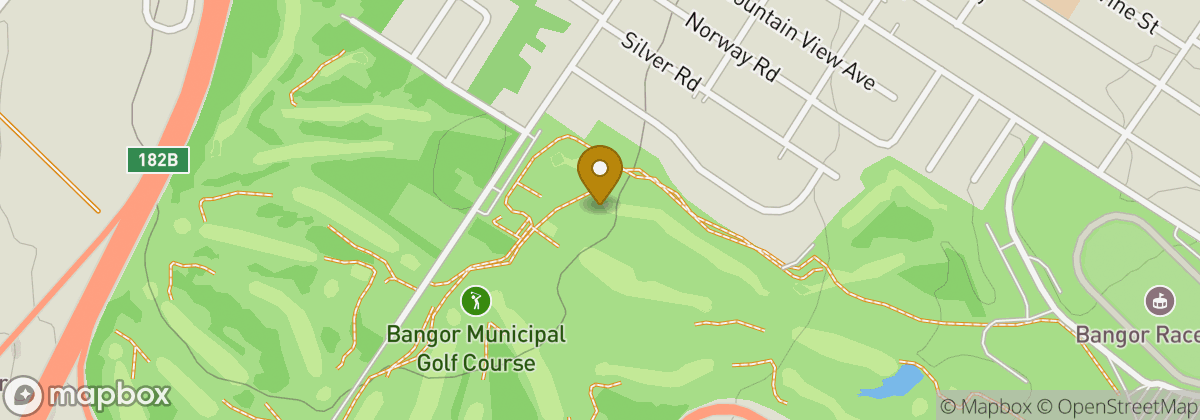 Map location: Bangor Municipal Golf Course
