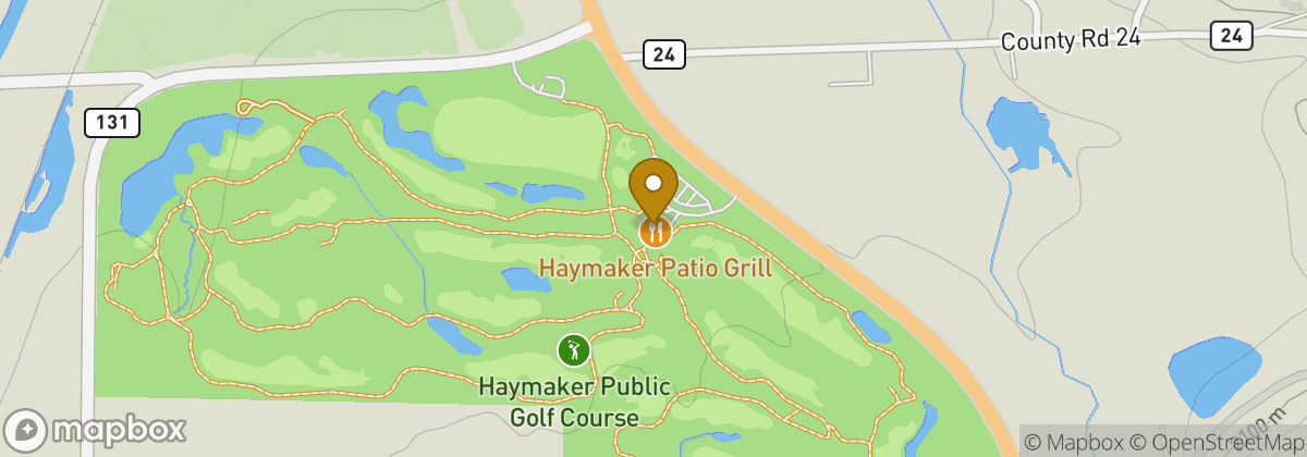 Map location: Haymaker Golf Course