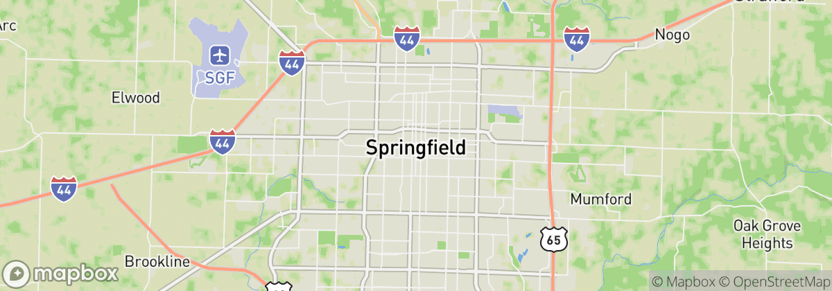 Map: Springfield, MO