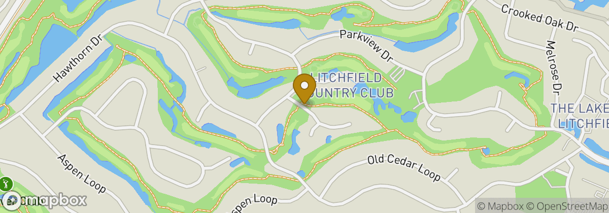 Map location: Litchfield Country Club