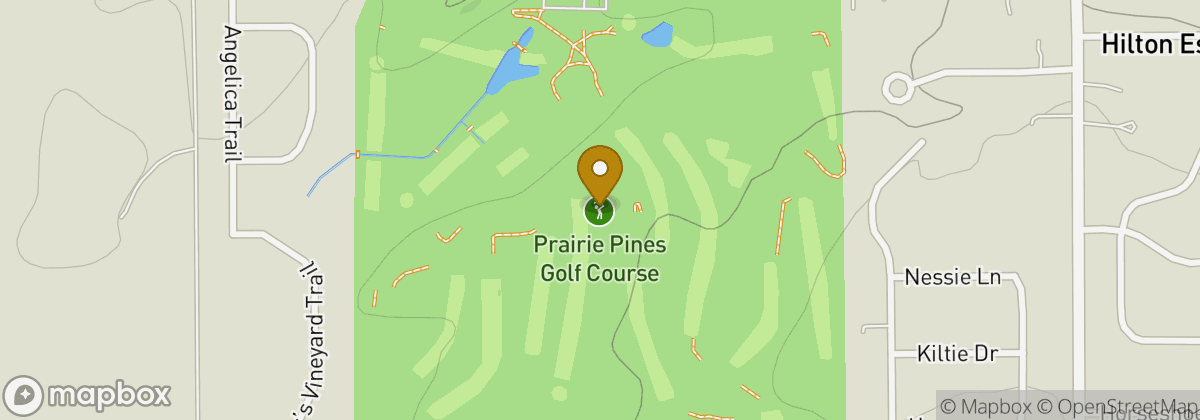 Map location: Prairie Pines Golf Course