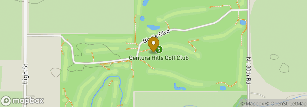 Map location: Centura Hills Golf Club