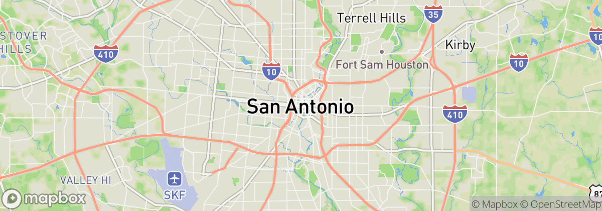 Map: San Antonio, TX