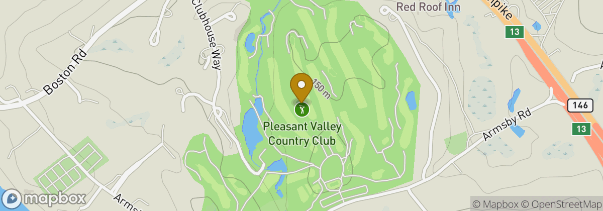 Map location: Pleasant Valley Country Club