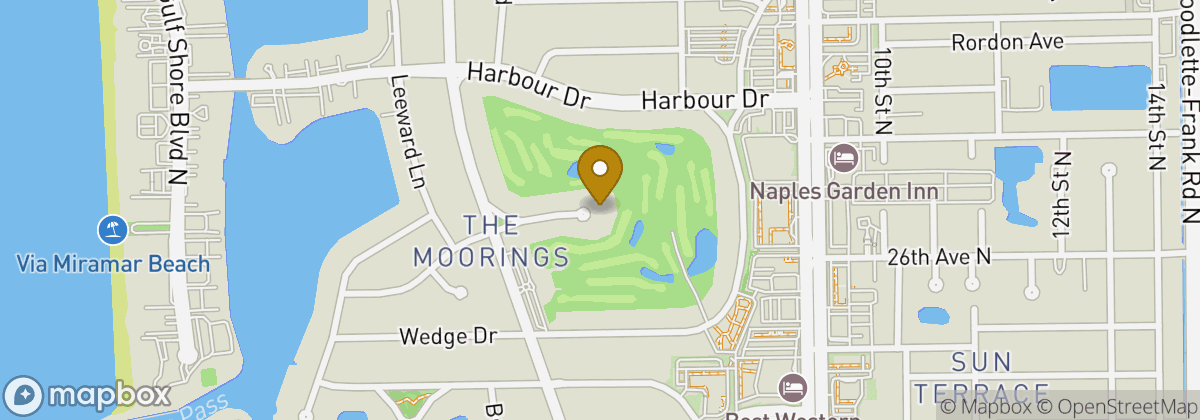 Map location: Moorings Country Club