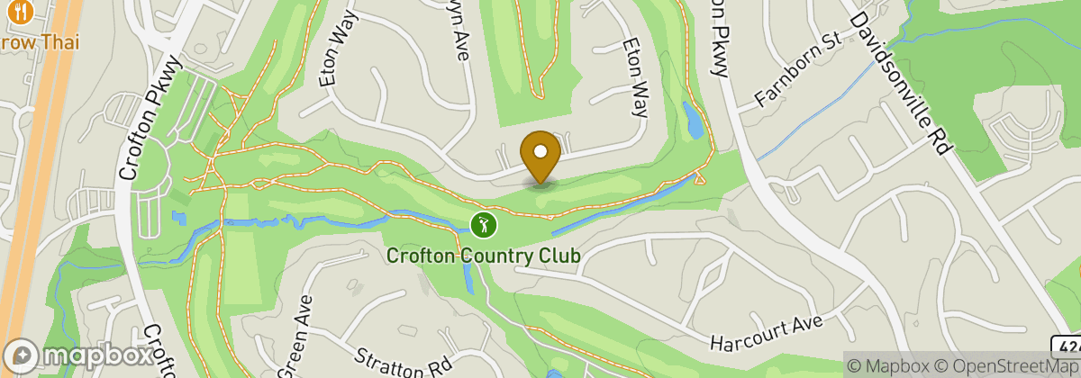 Map location: Crofton Country Club